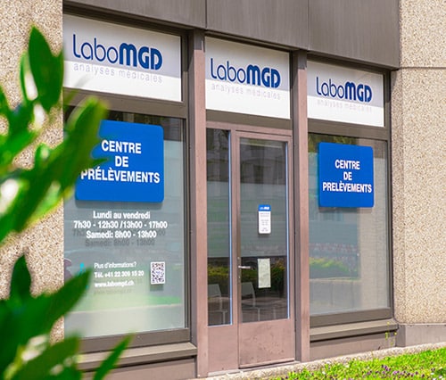 Laboratoire MGD - Genève Suisse - Centre de prélèvements