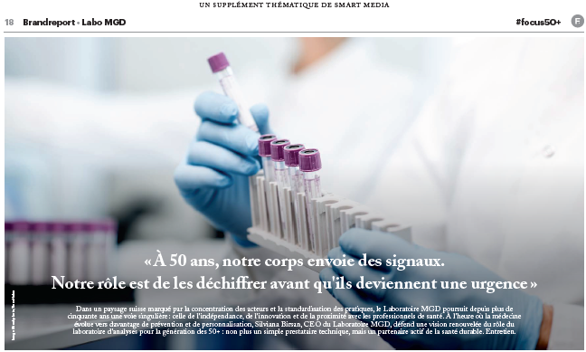 Bilan hormonal 50 ans - Labo MGD